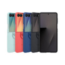 Samsung Silicone Cover With Ring - Samsung Galaxy Z Flip7 - Black (SAM-EF-PF766TB)