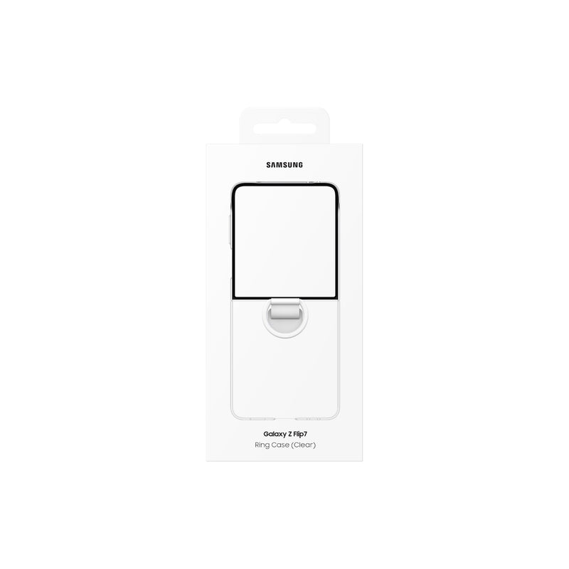Samsung Clear Cover With Ring - Samsung Galaxy Z Flip7 - Clear (SAM-EF-QF766CT)