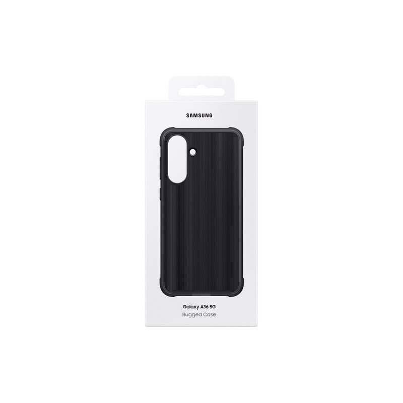 Samsung Rugged Case - Samsung Galaxy A36 - Black (SAM-EF-RA366CB)