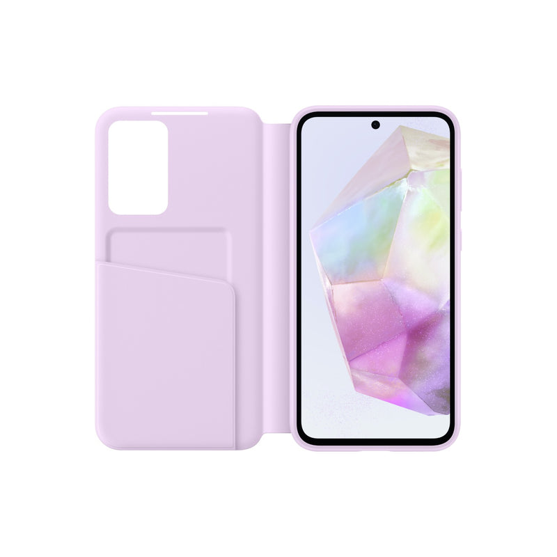 Samsung Smart View Wallet Cover - Samsung Galaxy A35 5G - Lavender