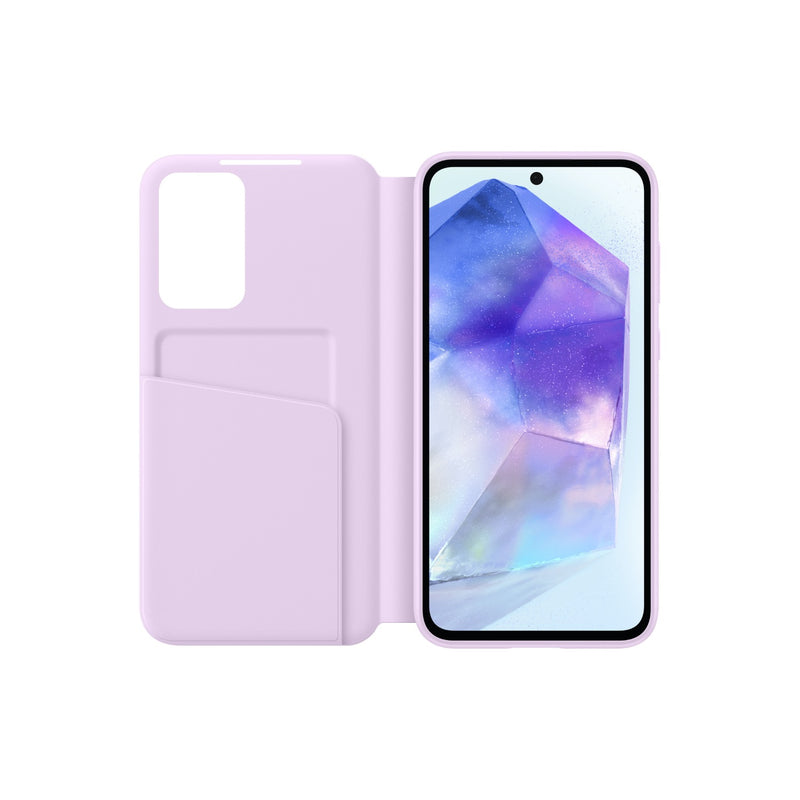 Samsung Smart View Wallet Cover - Samsung Galaxy A55 5G - Lavender