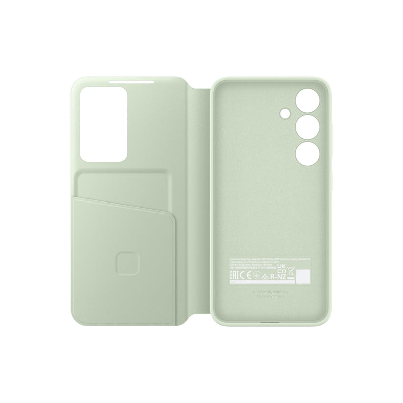 Samsung Smart View Wallet Cover - Samsung Galaxy S24 - Light Green
