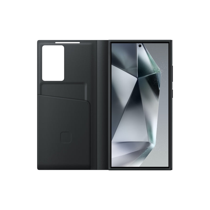 Samsung Smart View Wallet Cover - Samsung Galaxy S24 Ultra - Black