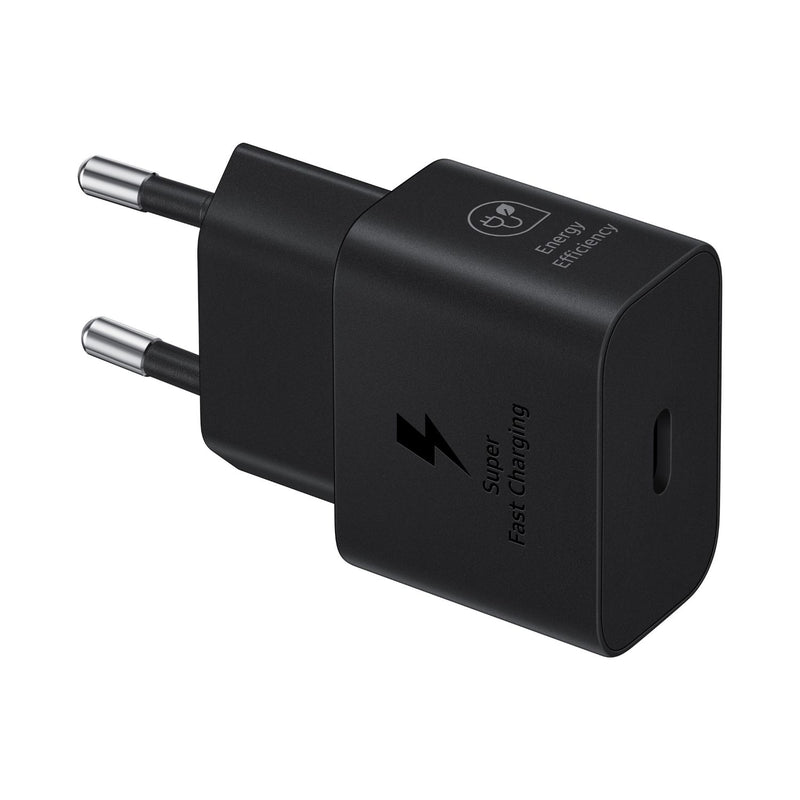 Samsung 1 Port GaN Travel Adapter With Cable - 25W - Black