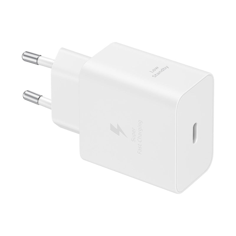 Samsung 1 Port PD Travel Adapter With Type-C Cable 45W - White (SAM-EP-T4511XW)