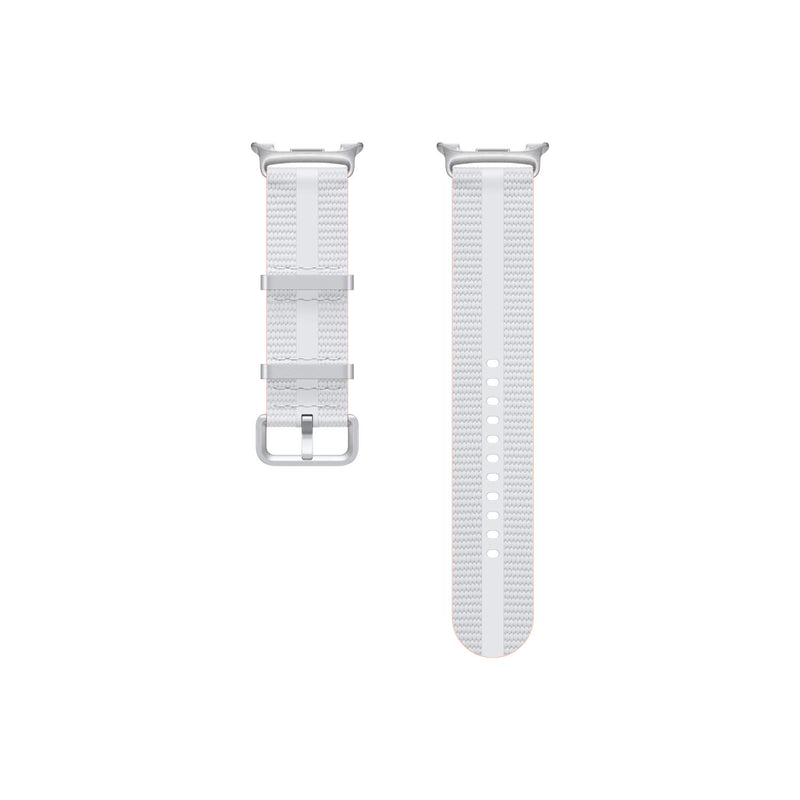 Samsung Galaxy Athleisure Watch Strap (M/L) - Samsung Galaxy Watch8 / Watch8 Classic - White (SAM-ET-SOL33LW)
