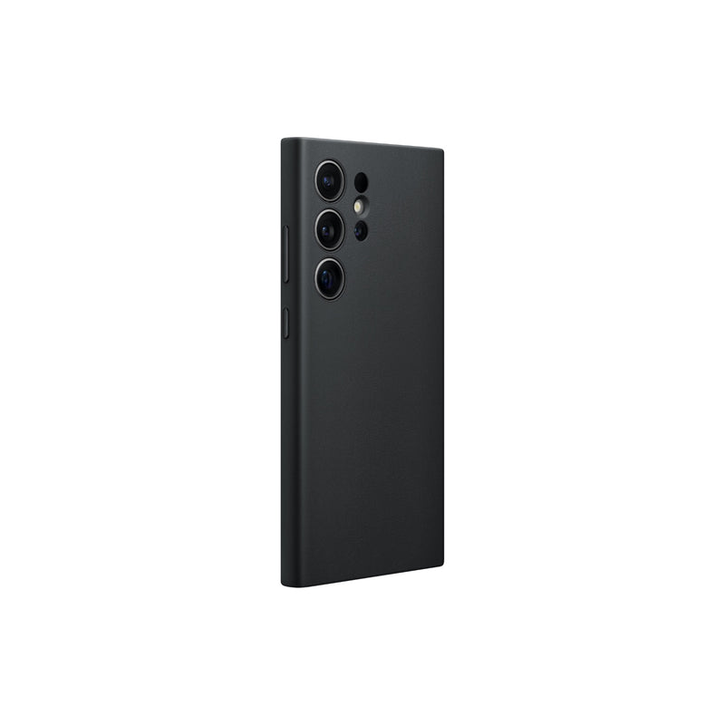 Samsung Vegan Leather Case - Samsung Galaxy S24 Ultra - Black