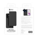 Samsung Mobeen Flip Case With Card Slot  - Samsung Galaxy A26 - Black (SAM-GP-FWA266AE)