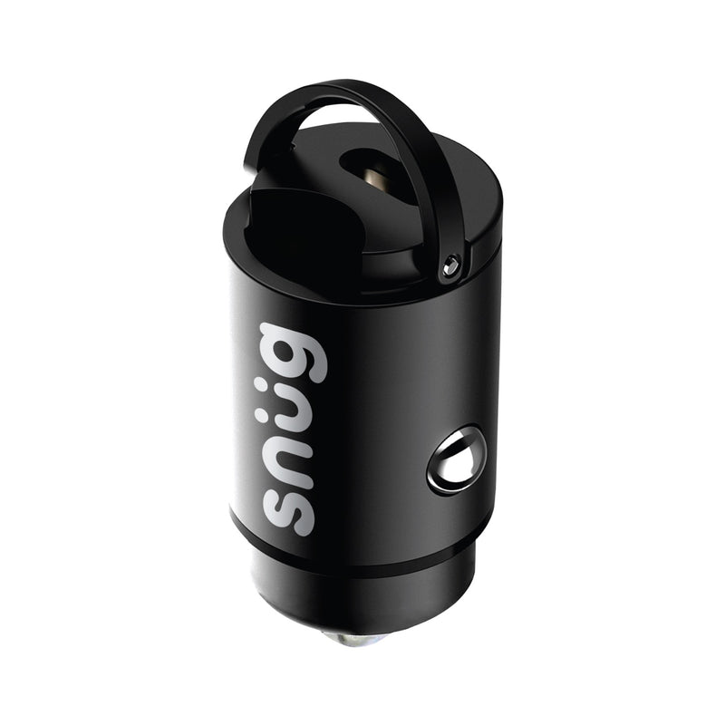 Snug Mini PD Port Car Charger With Type-C Cable - 30W