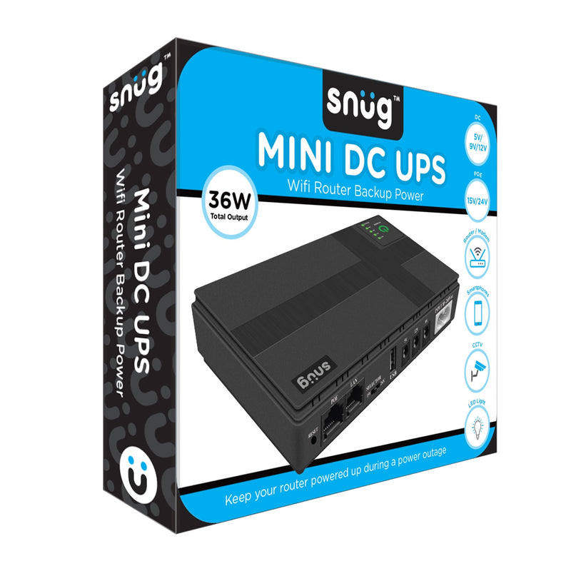 Snug Mini DC UPS - 36W