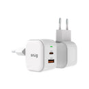 Snug 2 Port USB/Type C Wall Charger 35W - White (SNP-TR-35BUC-W)