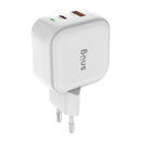 Snug 2 Port USB/Type C Wall Charger 45W - White (SNP-TR-45BUC-W)