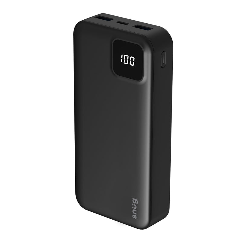 Snug Square Digital Powerbank - 20000mAh