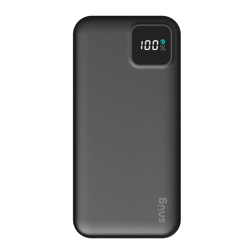 Snug Square Digital PD Powerbank - 20000mAh