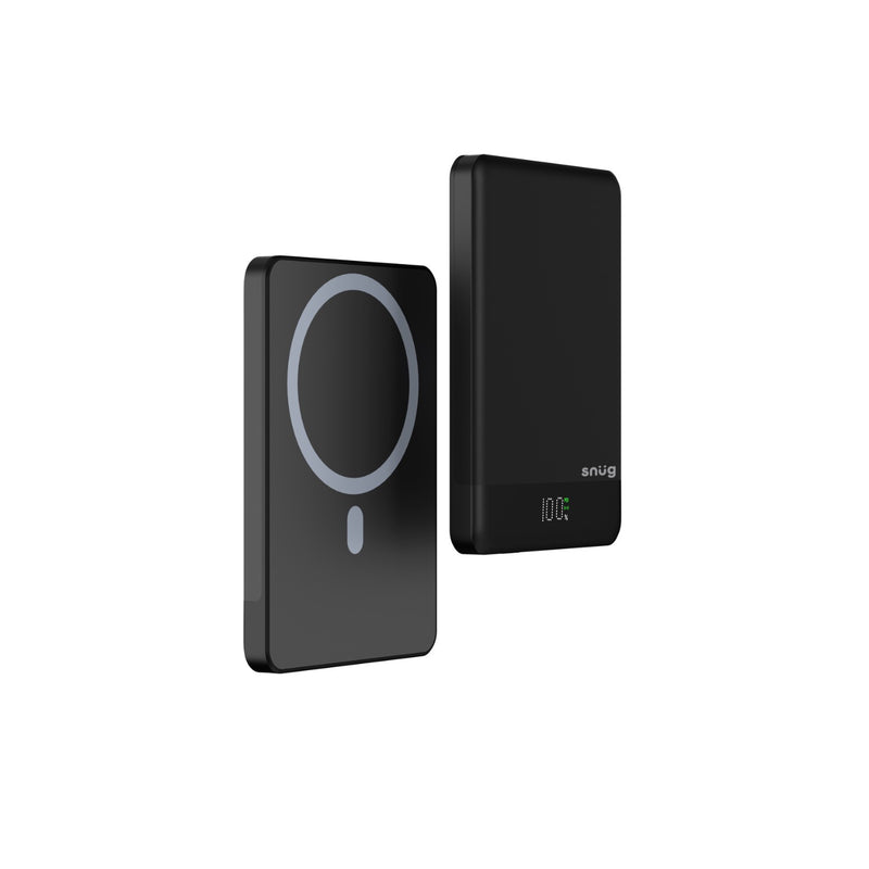 Snug Magnetic Powerbank - 5000mAh - Black (SNPB-5000MAG-B)
