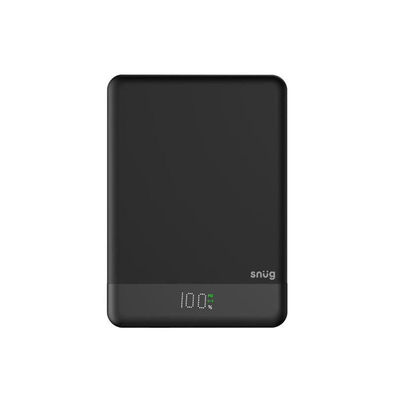 Snug Magnetic Powerbank - 5000mAh - Black (SNPB-5000MAG-B)