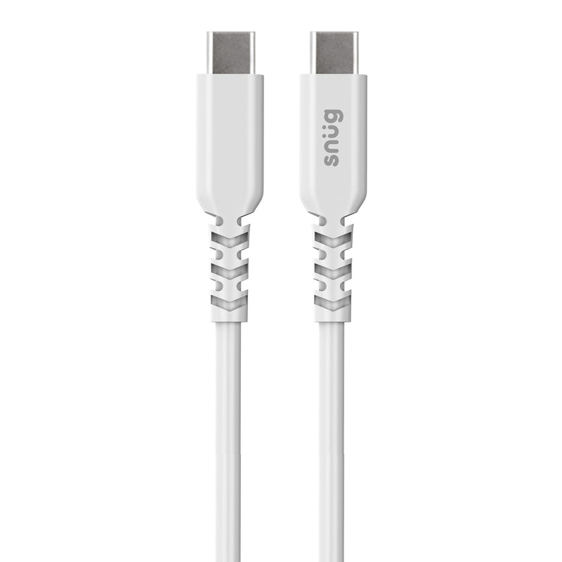 Snug Type-C To Type-C Cable 60W - 2 Meter White