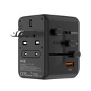 SNUG 5 Port Universal Travel Adapter - 25W - Black (SNPW-UNI25W-B)