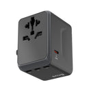 SNUG 5 Port Universal Travel Adapter - 65W - Black (SNPW-UNI65W-B)