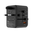SNUG 5 Port Universal Travel Adapter - 65W - Black (SNPW-UNI65W-B)
