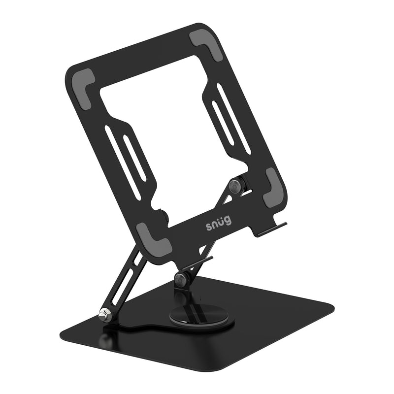 Snug Multi Angle Rotating Base Laptop Stand - Black (SNSTD-LAPRO-BK)