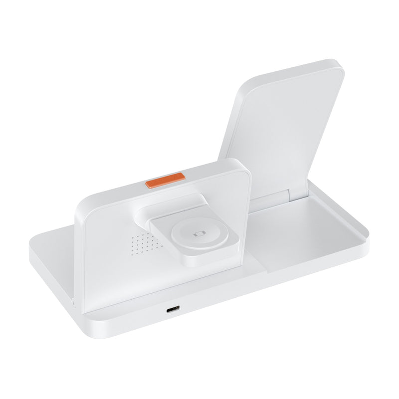 Snug 4-In-1 Wireless Stand Charger 15W - White (SNWI-STD4IN1-WH)
