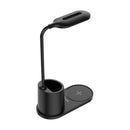 Snug LED Wireless Charger Pad With Pen Holder 15W - Black (SNWI-STDPEN-BK)