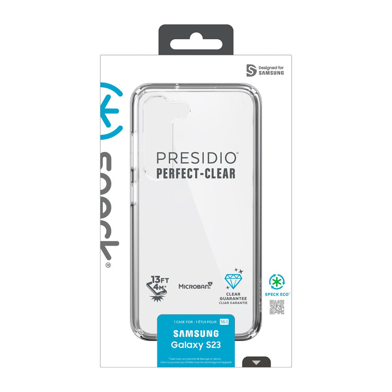 Speck Presidio Perfect Clear Case - Samsung Galaxy S23