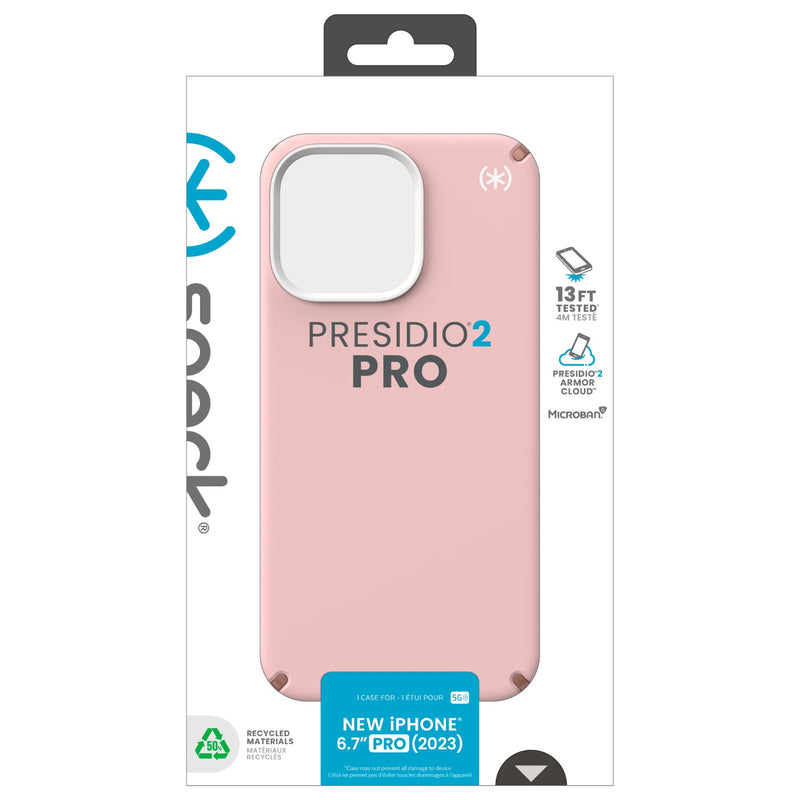 Speck Presidio2 Pro Case - Apple iPhone 15 Pro Max - SPK150484-3213