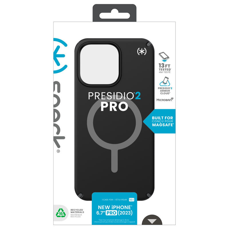 Speck Presidio2 Pro MagSafe Case - Apple iPhone 15 Pro Max - SPK150576-3205
