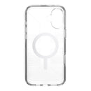 Speck Gemshell Grip MagSafe Case - Apple iPhone 16 Plus - Clear & Chrome (SPK150721-5085)