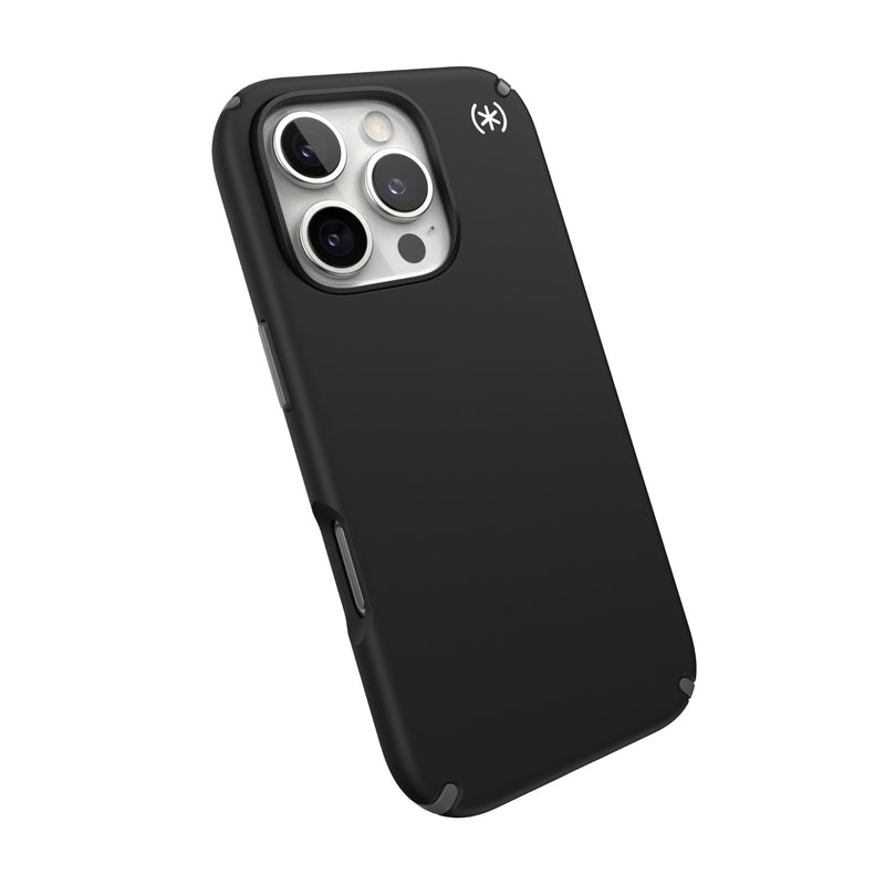 Speck Presidio2 Pro MagSafe Case - Apple iPhone 16 Pro - Black & Slate Grey (SPK150760-3205)