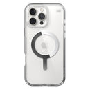 Speck Presidio Perfect Clear MagSafe Case - Apple iPhone 16 Pro Max - Clear & Chrome (SPK150773-3240)