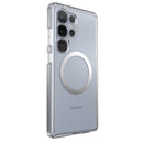 Speck Presidio Perfect Clear Magnet Case - Samsung Galaxy S25 Ultra - Clear & Chrome (SPK150897-3199)