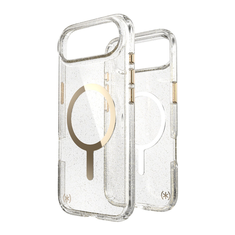 Speck Presidio Lux MagSafe Case - Apple iPhone Air - Gold Glitter (SPK150969-9221)