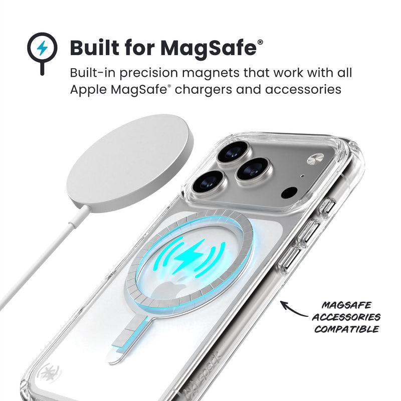 Speck Presidio Perfect Clear MagSafe Case - Apple iPhone Air - Clear (SPK150972-3240)