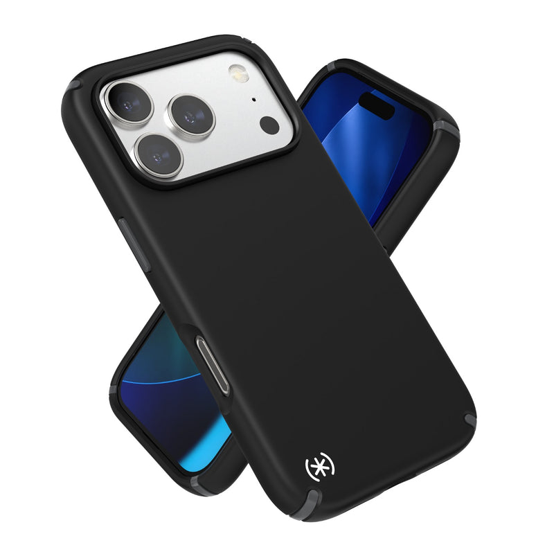 Speck Presidio2 Pro MagSafe Case - Apple iPhone 17 Pro - Black & Slate Grey (SPK150975-D143)