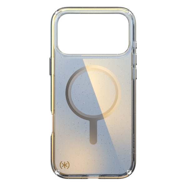 Speck Presidio Lux MagSafe Case - Apple iPhone 17 Pro Max - Silver Glitter (SPK151027-3274)