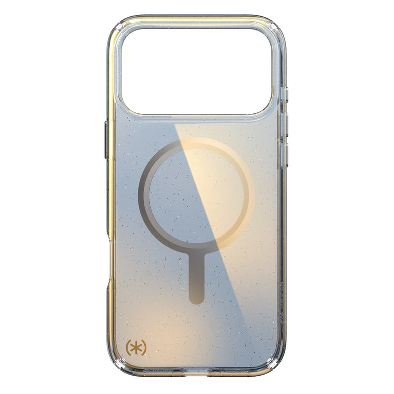Speck Presidio Lux MagSafe Case - Apple iPhone 17 Pro Max - Silver Glitter (SPK151027-3274)
