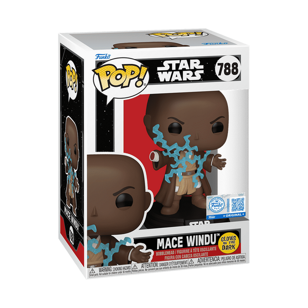 Funko Pop!: Star Wars - Mace Windu (Glows In The Dark )(Special Edition) (FN-POP-00087252)