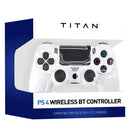 Titan Wireless BT Gaming Controller -Console White