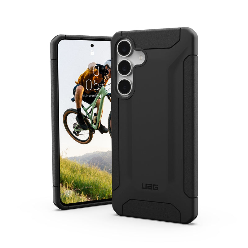 UAG Scout Case - Samsung Galaxy S25 FE - Black (UAG-GX25FE-SCTB)