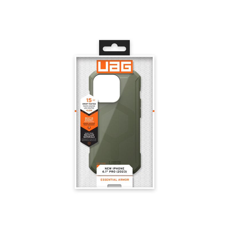 UAG Essential Armor MagSafe Case - Apple iPhone 15 Pro - UAG-I15PR-EAMOL