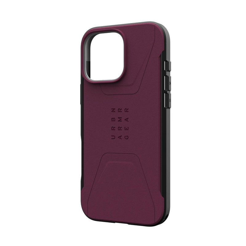 UAG Civilian Magsafe Case - Apple iPhone 16 Pro Max - Bordeaux (UAG-I16PM-CMBX)