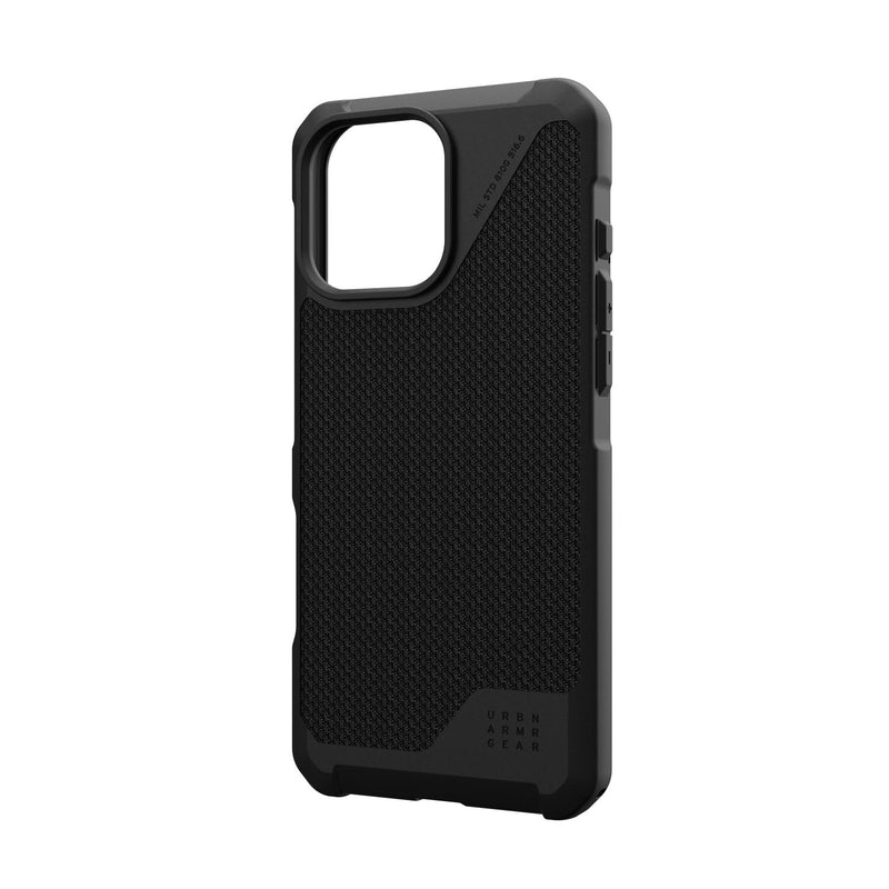 UAG Metropolis LT MagSafe Case - Apple iPhone 16 Pro Max - Kevlar Black (UAG-I16PM-METKB)