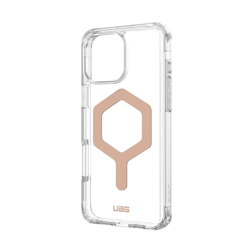 UAG Plyo Magsafe Case - Apple iPhone 16 Pro Max - Ice & Rose Gold (UAG-I16PM-MPLYG)