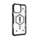 UAG Pathfinder Clear Magsafe Case - Apple iPhone 16 Pro Max - Ice & Silver (UAG-I16PM-PCLMI)