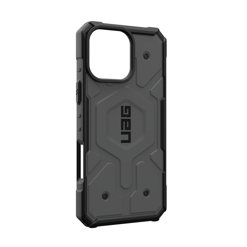 UAG Pathfinder Magsafe Case - Apple iPhone 16 Pro Max - Silver (UAG-I16PM-PTHS)