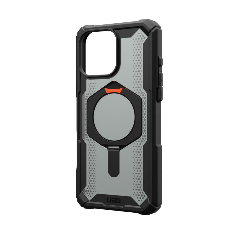 UAG Plasma XTE MagSafe Case - Apple iPhone 16 Pro Max - Black & Orange (UAG-I16PM-PXTEB)