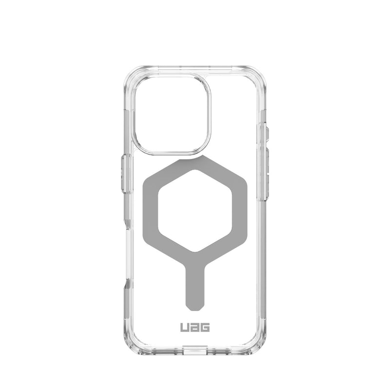 UAG Plyo Magsafe Case - Apple iPhone 16 Pro - Ice & Silver (UAG-I16PR-MPLYS)